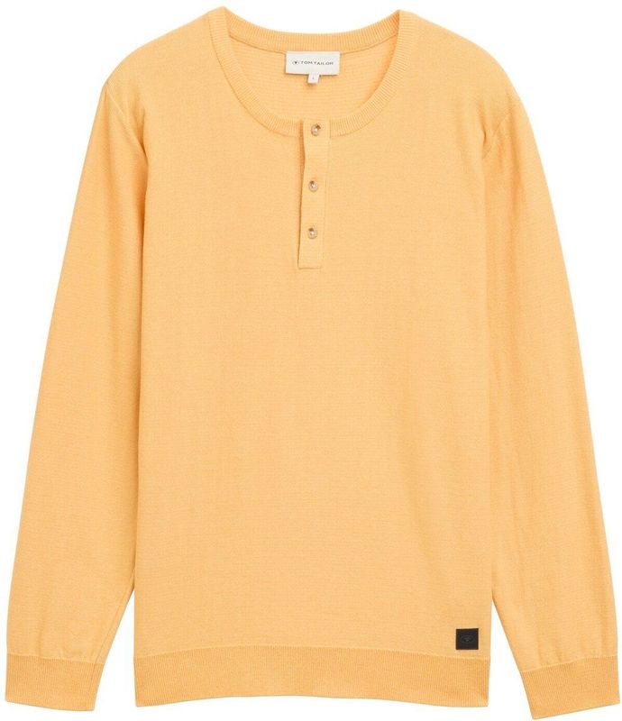 TOM TAILOR - Trui - Lichtoranje - Knitwear - Lange Mouw