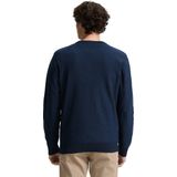 TOM TAILOR - Trui - Navy - Geribbelde Kraag - Lange Mouw
