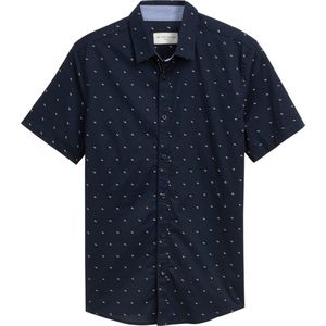 TOM TAILOR Kurzarmhemd Fitted Kurzarmhemd mit Muster