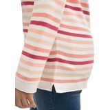 TOM TAILOR - Pull - Peachy Knit Stripe Design - 48 - Dames