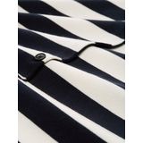 TOM TAILOR Plussize Cardigan gebreide jas voor dames, 37734 - Navy Offwhite Block Stripe, 54 Grote maten