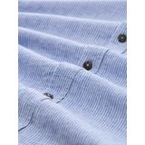 Tom Tailor - Vrijetijdsoverhemd - Regular Fit - Mix van Linnen en Katoen