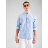 Tom Tailor - Vrijetijdsoverhemd - Regular Fit - Mix van Linnen en Katoen