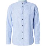 Tom Tailor - Vrijetijdsoverhemd - Regular Fit - Mix van Linnen en Katoen