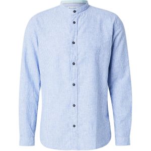 Tom Tailor - Vrijetijdsoverhemd - Regular Fit - Mix van Linnen en Katoen