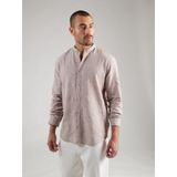 Tom Tailor - Vrijetijdsoverhemd - Regular Fit - Mix van Linnen en Katoen