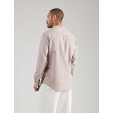 Tom Tailor - Vrijetijdsoverhemd - Regular Fit - Mix van Linnen en Katoen