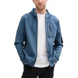 Tom Tailor - Hoodie Vest - Kleur 36985 - Heren - Regular Fit - 2 Afsluitbare Steekzakken