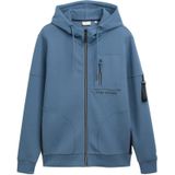 Tom Tailor - Hoodie Vest - Kleur 36985 - Heren - Regular Fit - 2 Afsluitbare Steekzakken