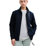 Tom Tailor - 1045688 - Vest - Grijs - 70% Katoen/20% Polyester/10% Elastaan