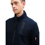 Tom Tailor - 1045688 - Vest - Grijs - 70% Katoen/20% Polyester/10% Elastaan