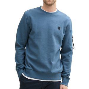 Tom Tailor - 1045686 - Sweater - Regular Fit - 60% Katoen, 40% Polyester