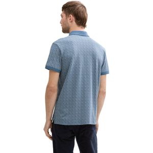 Tom Tailor - 1045682 - Poloshirt - Blauw - Korte Mouwen