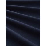 TOM TAILOR - Shirt - Donkerblauw - Ronde Hals - Kwartmouw