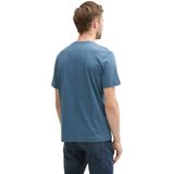 Tom Tailor - 1045661 - T-shirt - Mystiek Blauw - Heren