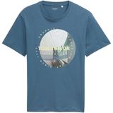 Tom Tailor - 1045661 - T-shirt - Mystiek Blauw - Heren