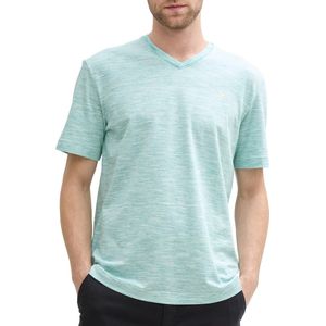 TOM TAILOR T-shirt voor heren, 37304 - Fles Groen Wit Injected, L