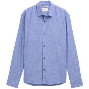 TOM TAILOR Denim heren overhemd, 34406 - Royal Blue Chambray, L