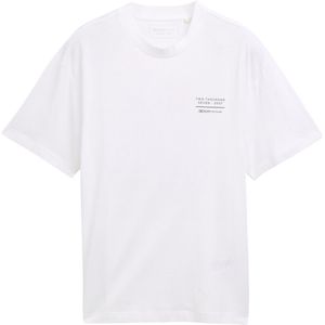 TOM TAILOR - 20000 - T-shirt - Wit - Relaxed Fit