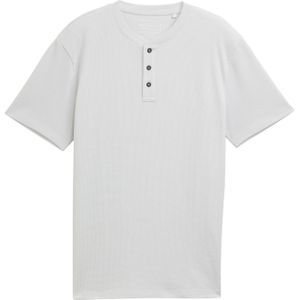 Tom Tailor - Casual T-shirt - Neutraal - 60% Katoen 40% Polyester
