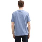 Tom Tailor - T-shirt - Dove Blue - Met Frontprint