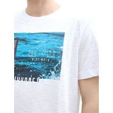 TOM TAILOR T-shirt voor heren, 20000 - wit, XXL