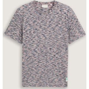 TOM TAILOR - 1045697 - T-shirt - Wit - Meerkleurig Spacedye