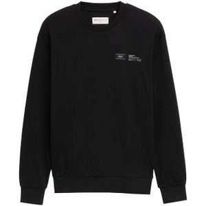 Tom Tailor Denim - Sweater - Heren - Zwart - Katoen