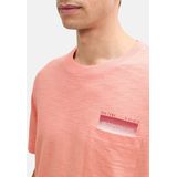 Tom Tailor - T-shirt - Effen - Korte Mouwen - Ronde Hals - Kwaliteitsmateriaal