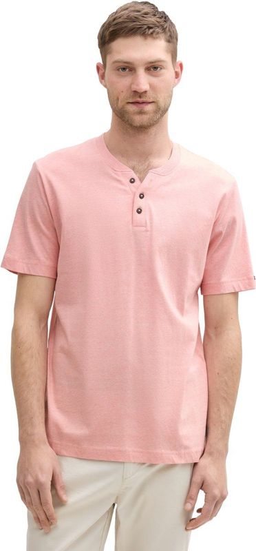 Tom Tailor - Serafino - T-shirt - Gestreept - Katoen