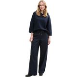 Tom Tailor - Korte Hoodie - Scuba - Dames - Relaxed Fit - 3/4-Mouwen