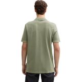 Tom Tailor - Herenpolo - Groentint - 100% Katoen - Regular Fit