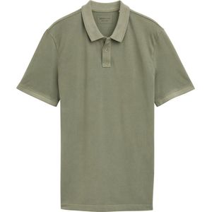 Tom Tailor - Herenpolo - Groentint - 100% Katoen - Regular Fit