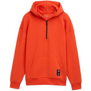 Tom Tailor - Relaxed Fit Hoodie - Sweatshirt - Met Rits