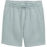 Tom Tailor - Relaxed Fit Jogger Sweat Shorts - Lichtblauw - Katoen/Polyester