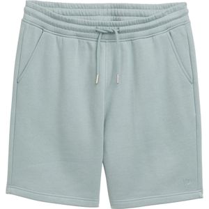 Tom Tailor - Relaxed Fit Jogger Sweat Shorts - Lichtblauw - Katoen/Polyester