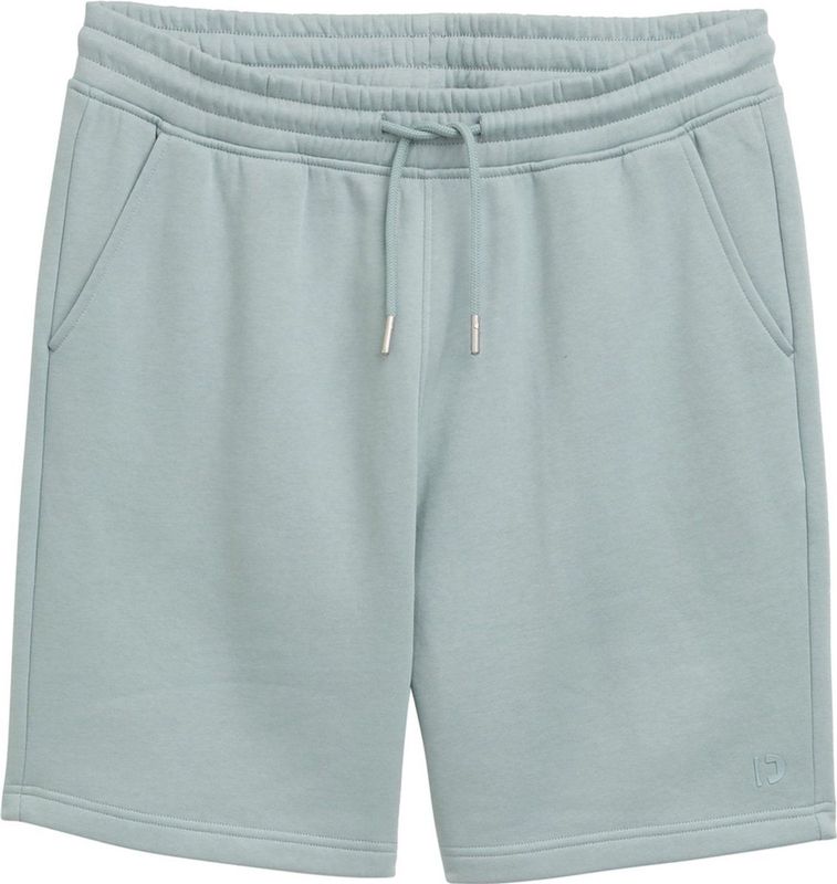 Tom Tailor - Relaxed Fit Jogger Sweat Shorts - Lichtblauw - Katoen/Polyester
