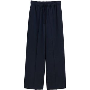 Tom Tailor - Wide Leg Broek - Hoge Taille - Effen Kleur