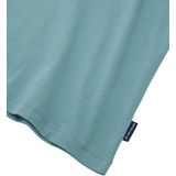 TOM TAILOR - Shirt - Pastelgroen - Oversized - Kwartmouw