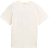 Shirt - Nektape - Jersey - Ronde Hals - Motiefprint - Kwartmouw