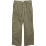 Pantalon - Hoog - Coton Recyclé - Elastische Taille - Zwart