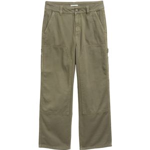 Pantalon - Hoog - Coton Recyclé - Elastische Taille - Zwart