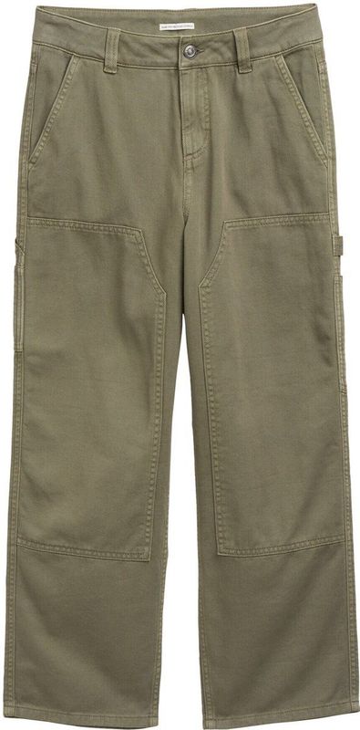 Pantalon - Hoog - Coton Recyclé - Elastische Taille - Zwart