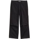 TOM TAILOR - Shirt - Zwart - Jersey - Kwartmouw