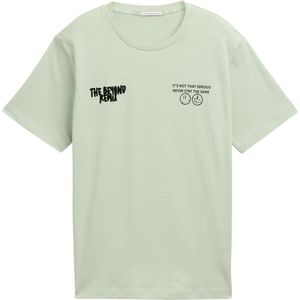 T-shirt - Print - Katoen - Regular Fit - Ronde Hals - Korte Mouwen