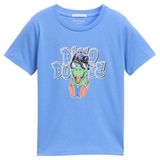 Tom Tailor - Korte Mouwen T-shirt - Jongens - Blauw - Katoen