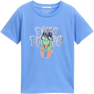 Tom Tailor - Korte Mouwen T-shirt - Jongens - Blauw - Katoen