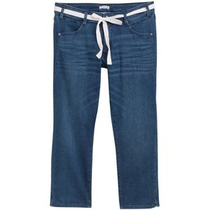 Rinsed Blue Denim - Jeans - Normale Taillehoogte - Four-Pocket Stijl