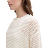 TOM TAILOR DENIM - Trui - Offwhite - Knitwear - Overcut Schouder