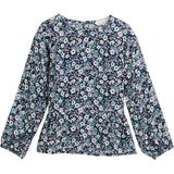 TOM TAILOR - 1045130 - Blouse - Blauwe Multicolor Flower Print - Meisjes - A-lijn